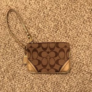 Coach wristlet